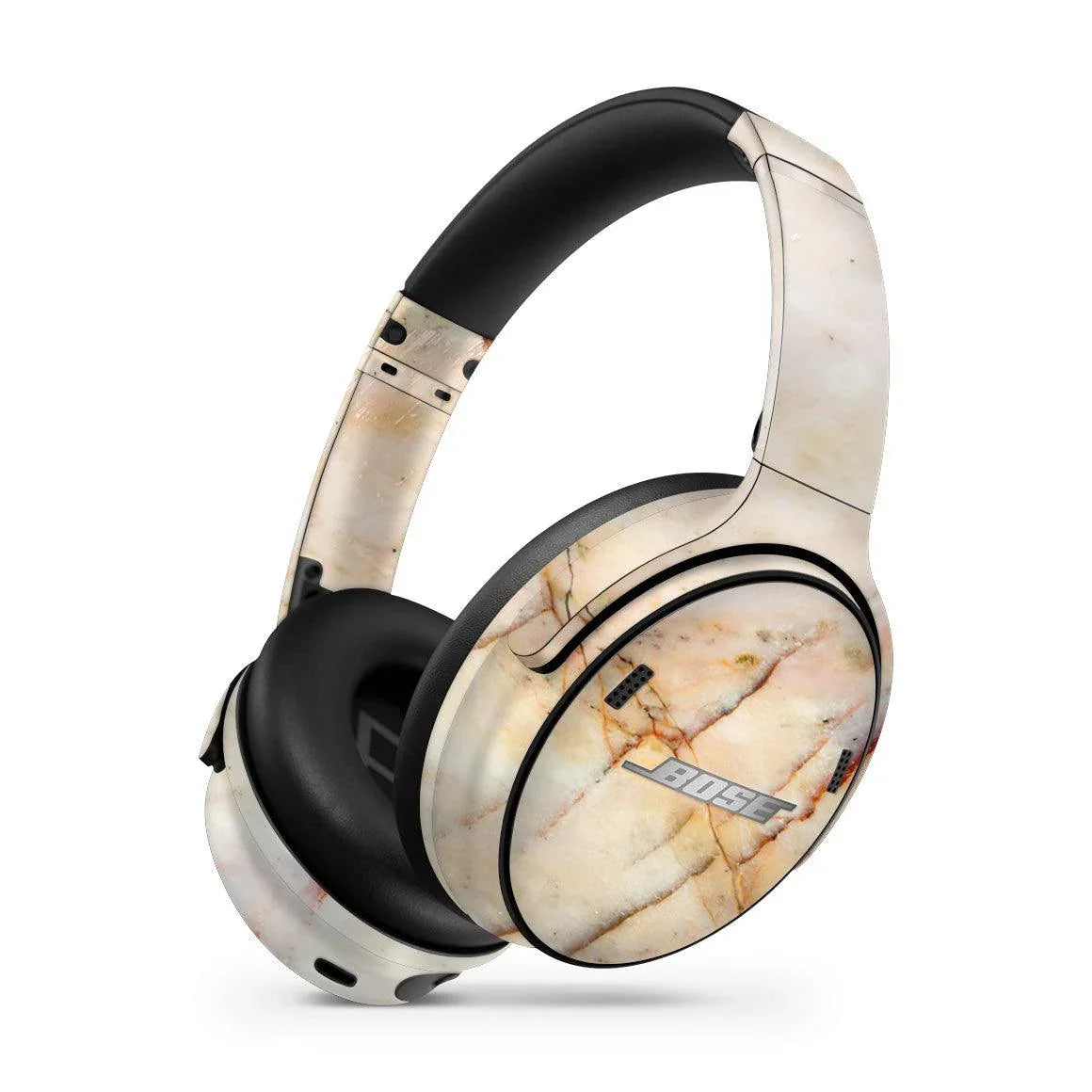 Bose QuietComfort 45 headphones Marble Series Skins - Slickwraps