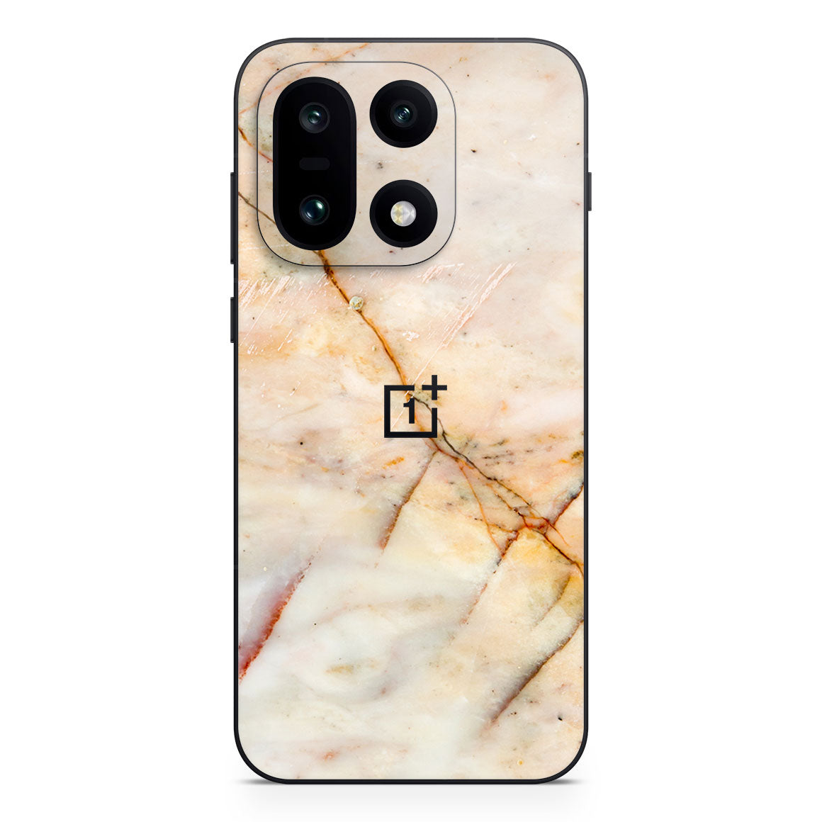 OnePlus 15 Marble Series Yellow Skin