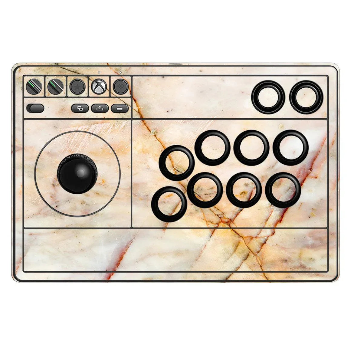 8Bitdo Arcade Stick for Xbox Marble Series Skins - Slickwraps