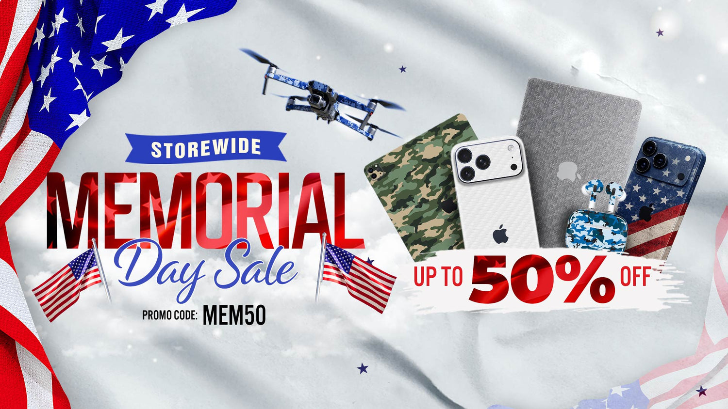 Memorial Day Sale - Slickwraps