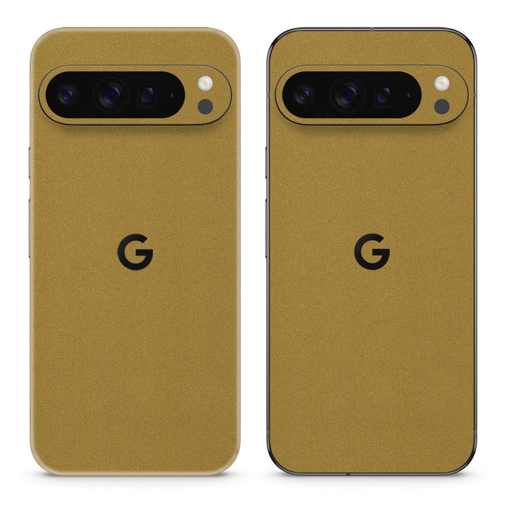 Pixel 10 Pro XL Metal Series Gold Skin