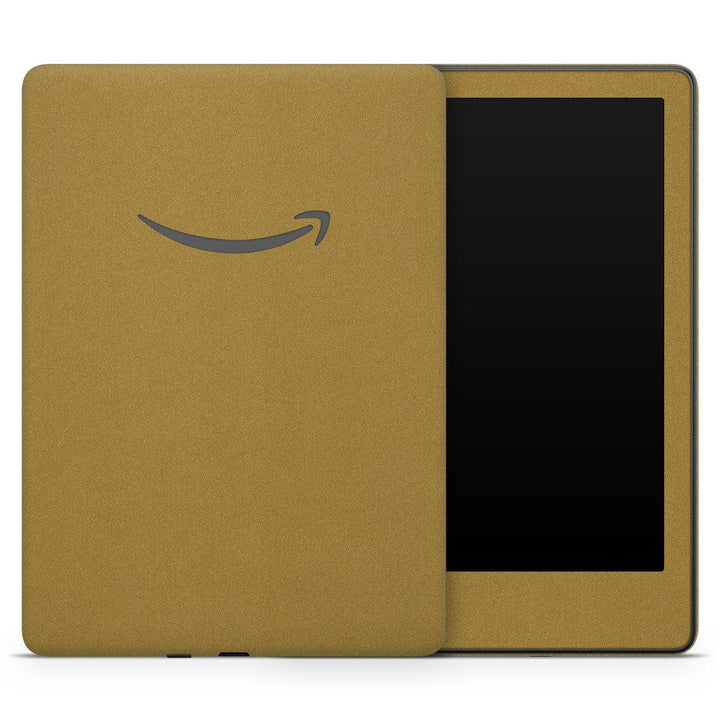 Kindle Paperwhite 6.8" 11th Gen Metal Series Gold Skin
