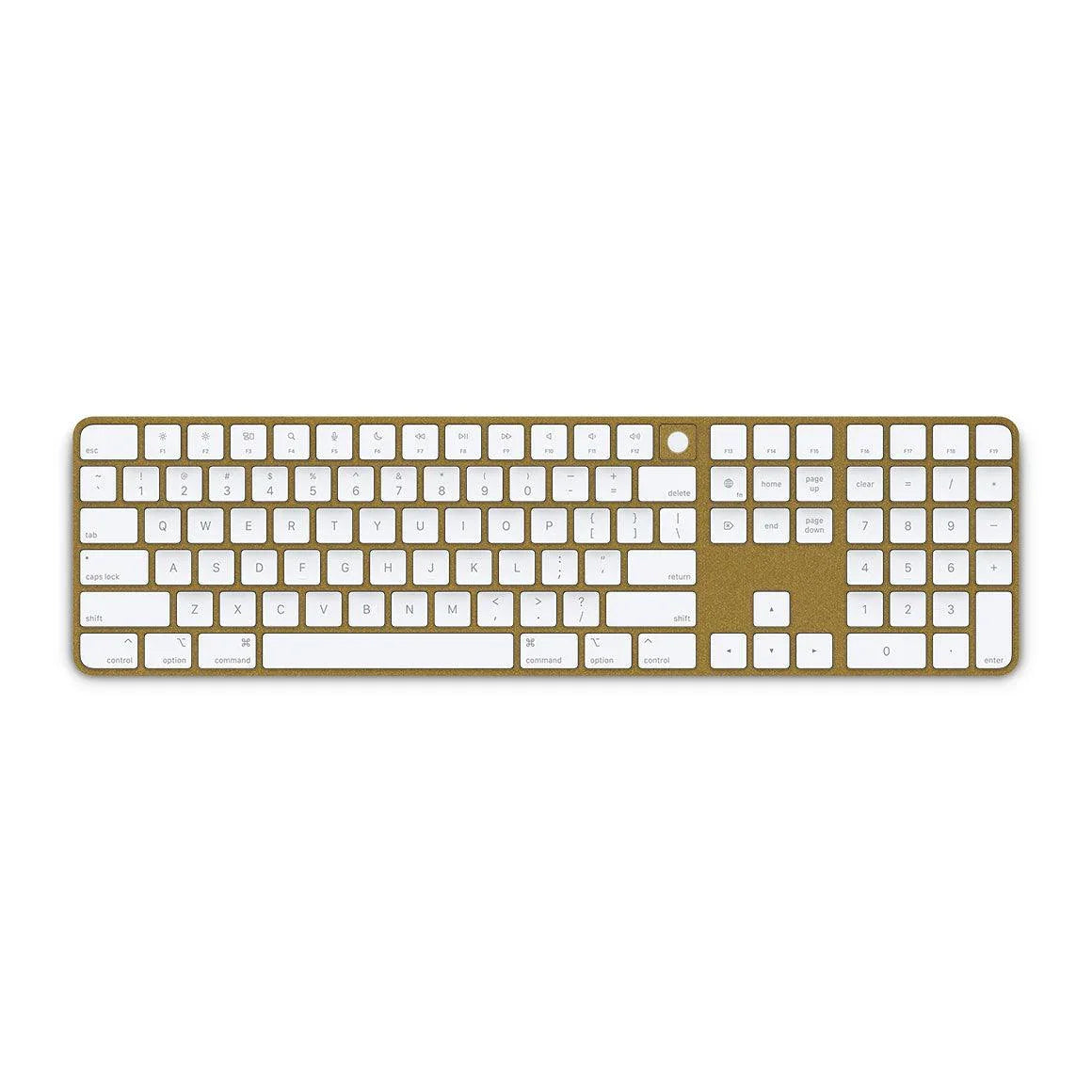Magic Keyboard with Touch ID and Numeric Keypad Metal Series Skins - Slickwraps