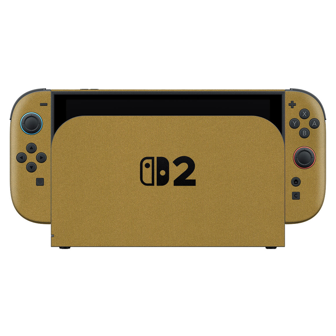 Nintendo Switch 2 Metal Series Gold Skin
