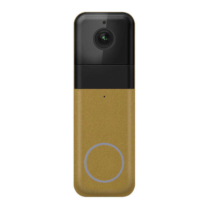 Wyze Video Doorbell Pro Metal Series Gold Skin