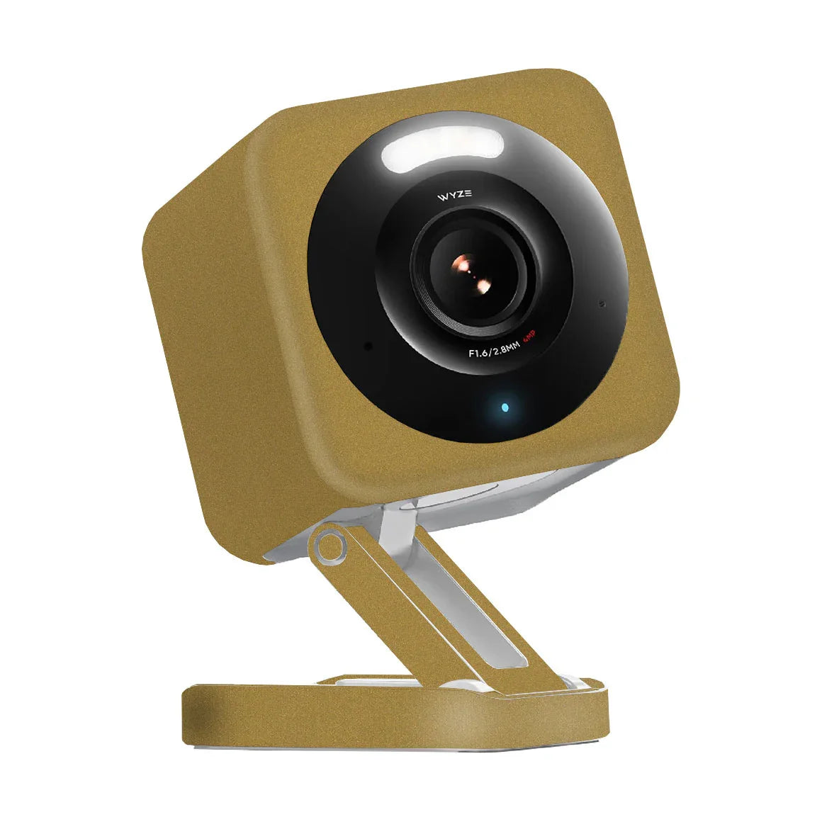 Wyze Cam v4 Metal Series Gold Skin