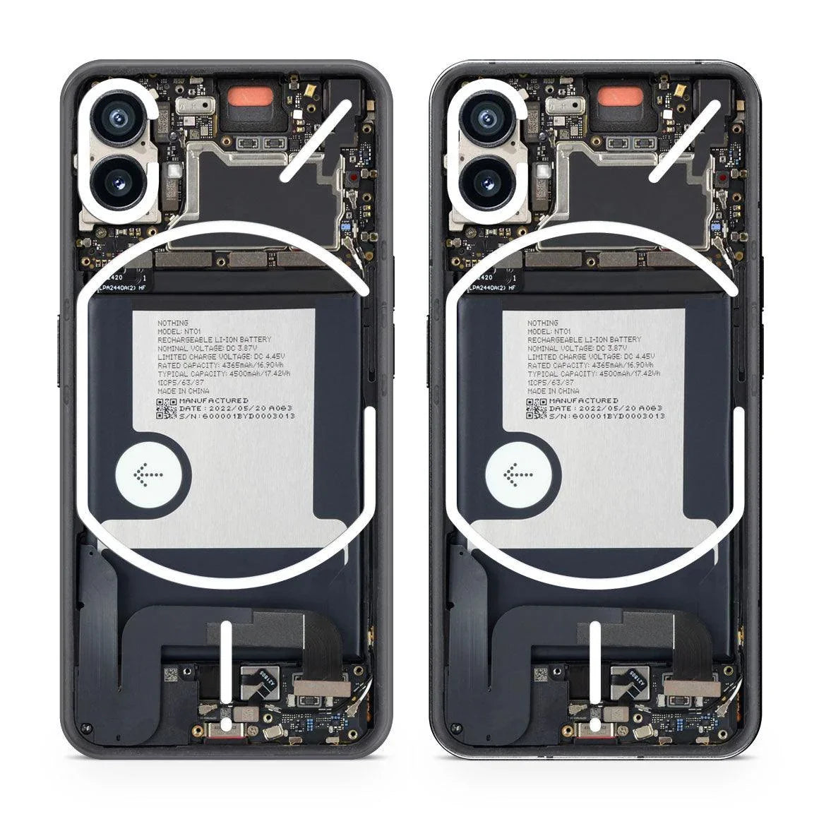 Nothing Phone 1 Transparent Skin, Wrap & Cover – Slickwraps