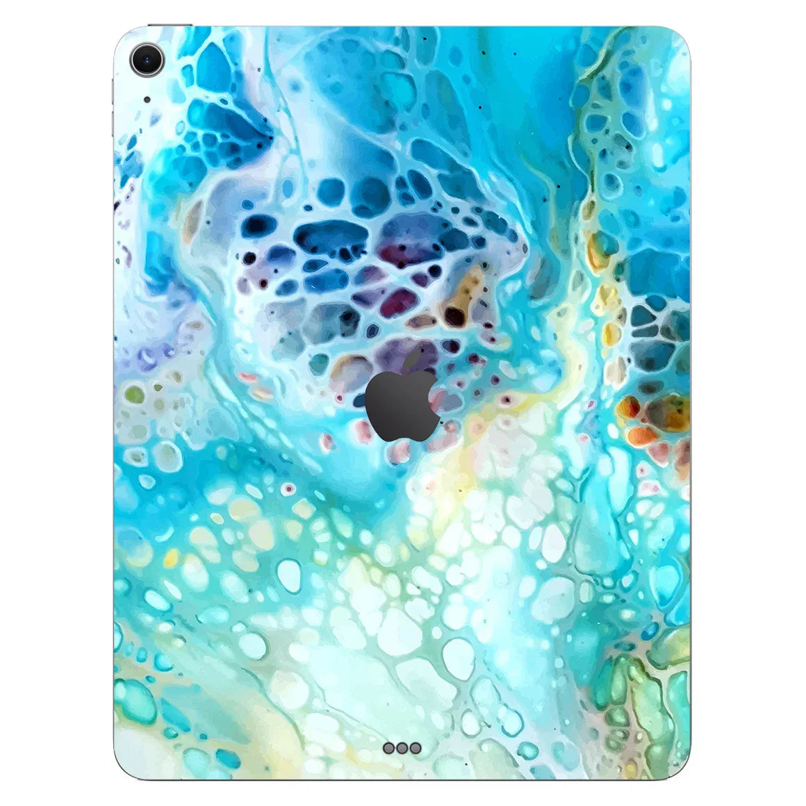 iPad Air 13" M2 Oil Paint Series Arctic Waves Skin