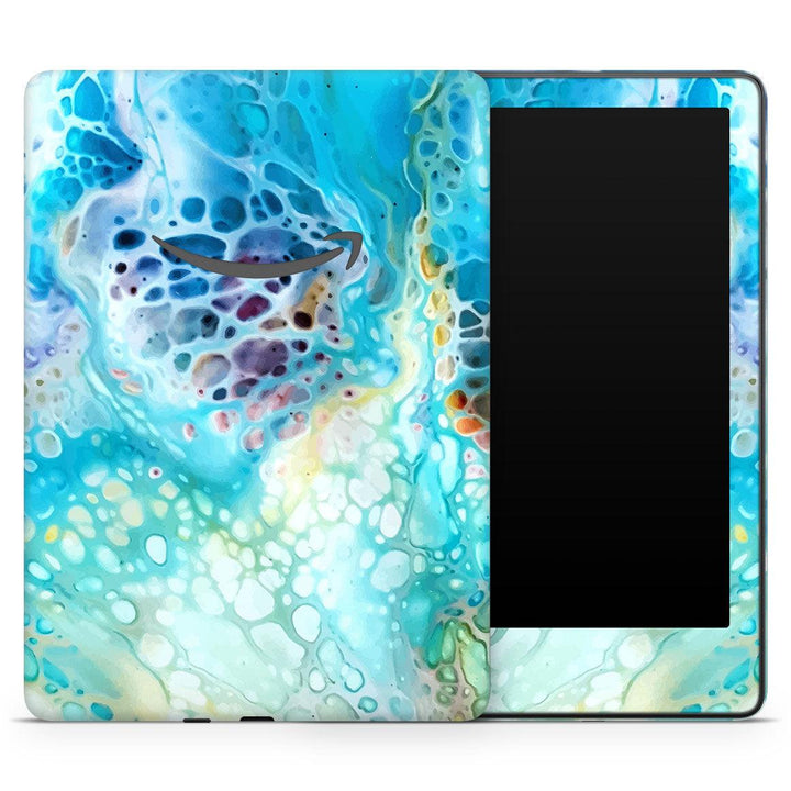 Kindle Paperwhite 6.8" 11th Gen Oil Paint Series Arctic Waves Skin