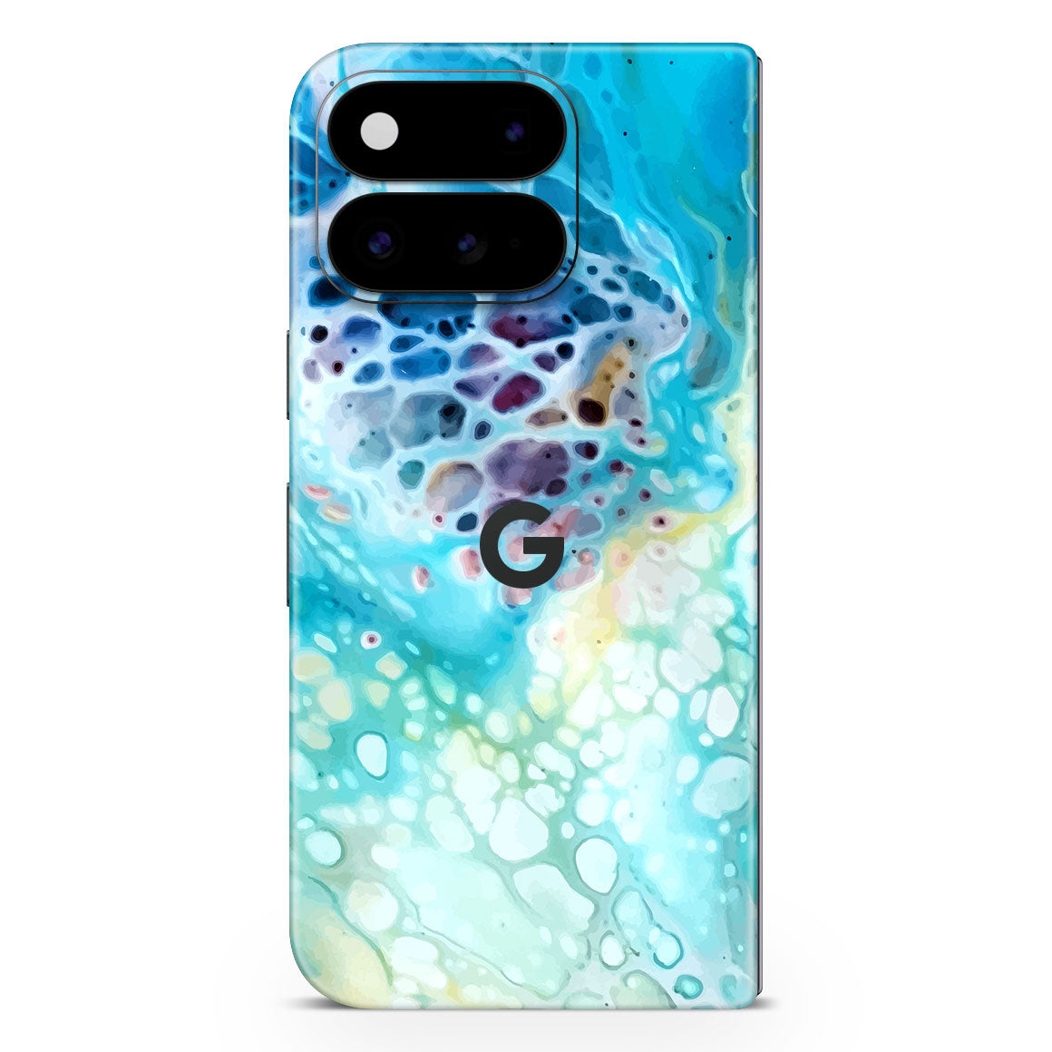 Pixel 11 Pro Fold Oil Paint Series Arctic Waves Skin