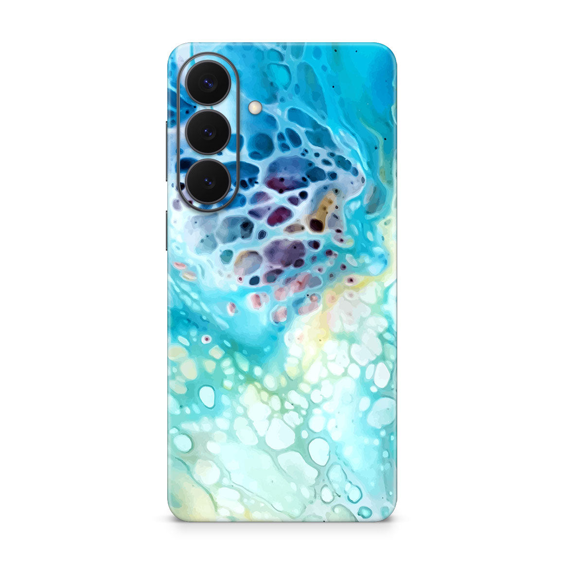 Galaxy S26 Plus Oil Paint Series Arctic Waves Skin