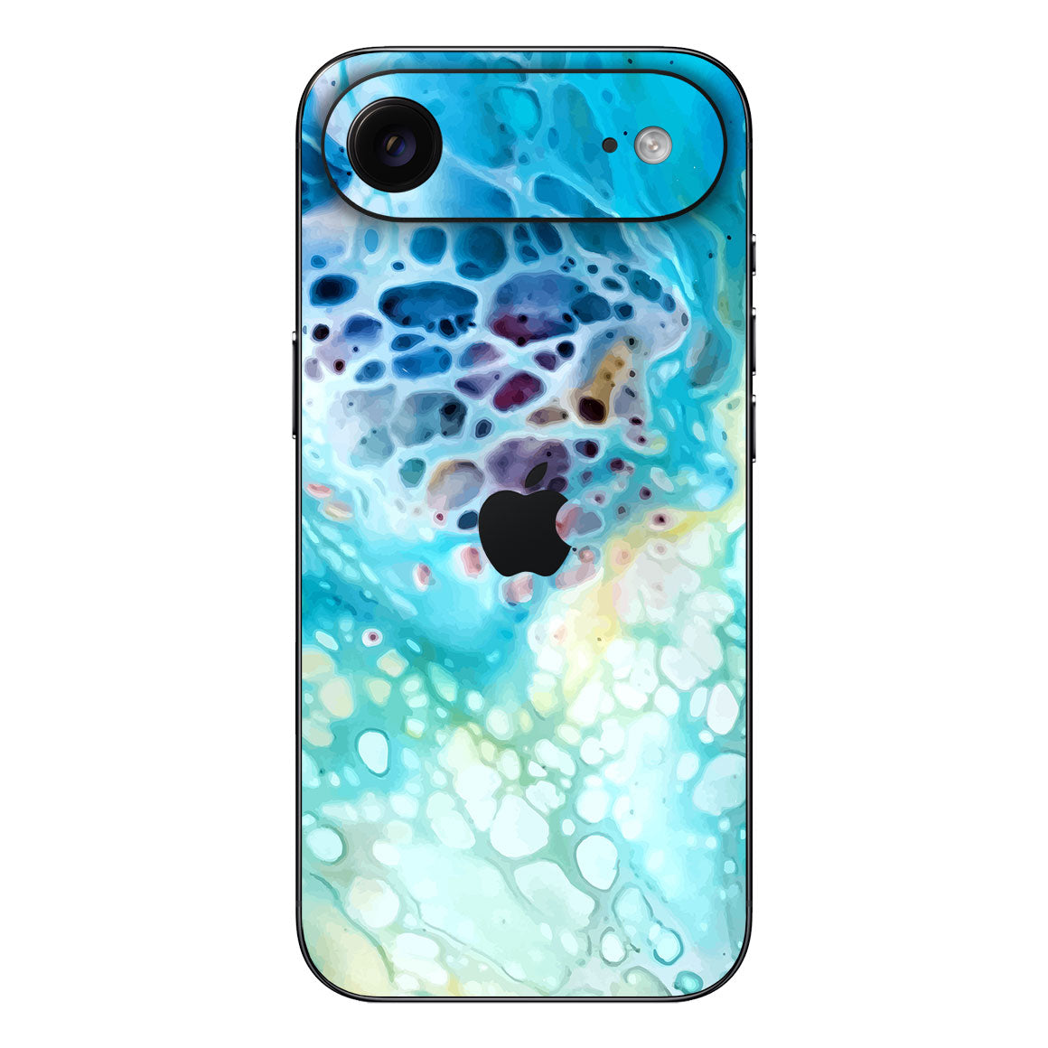 iPhone Air Oil Paint Series Arctic Waves