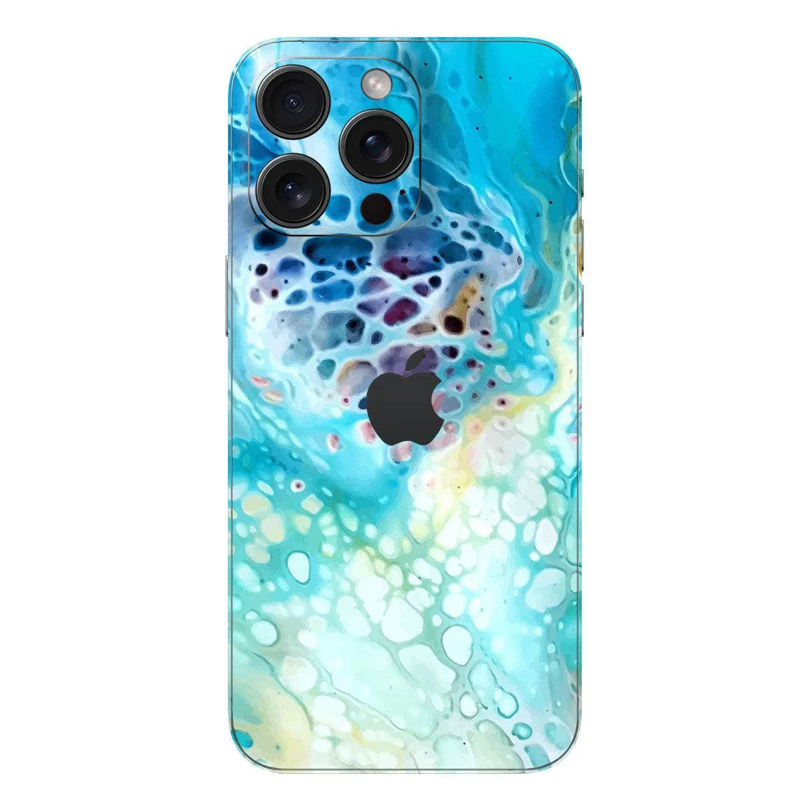 iPhone 15 Pro Max Oil Paint Series Skins - Slickwraps