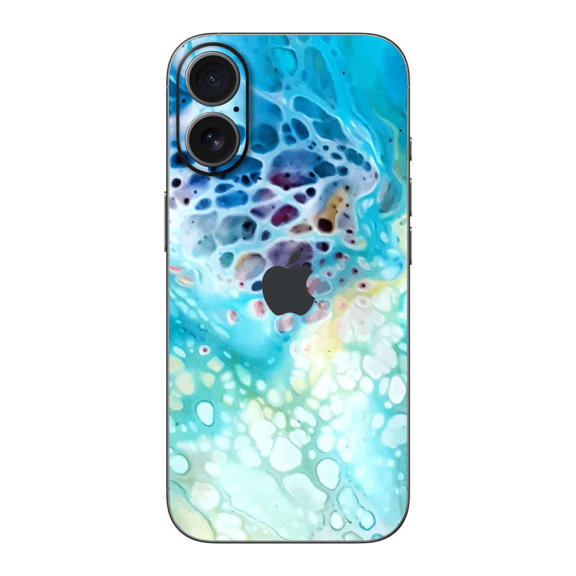 iPhone 17 Oil Paint Series Arctic Waves