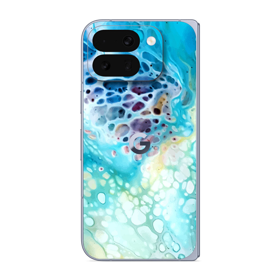 Pixel 10 Pro Fold Oil Paint Series Arctic Waves Skin