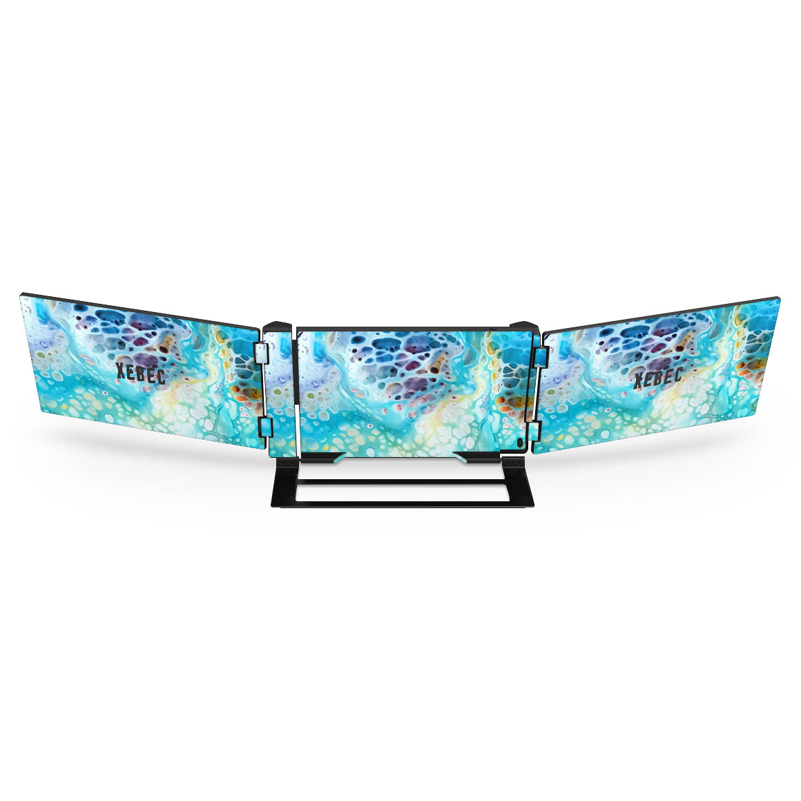 Xebec Tri-Screen Oil Paint Series Arctic Waves Skin