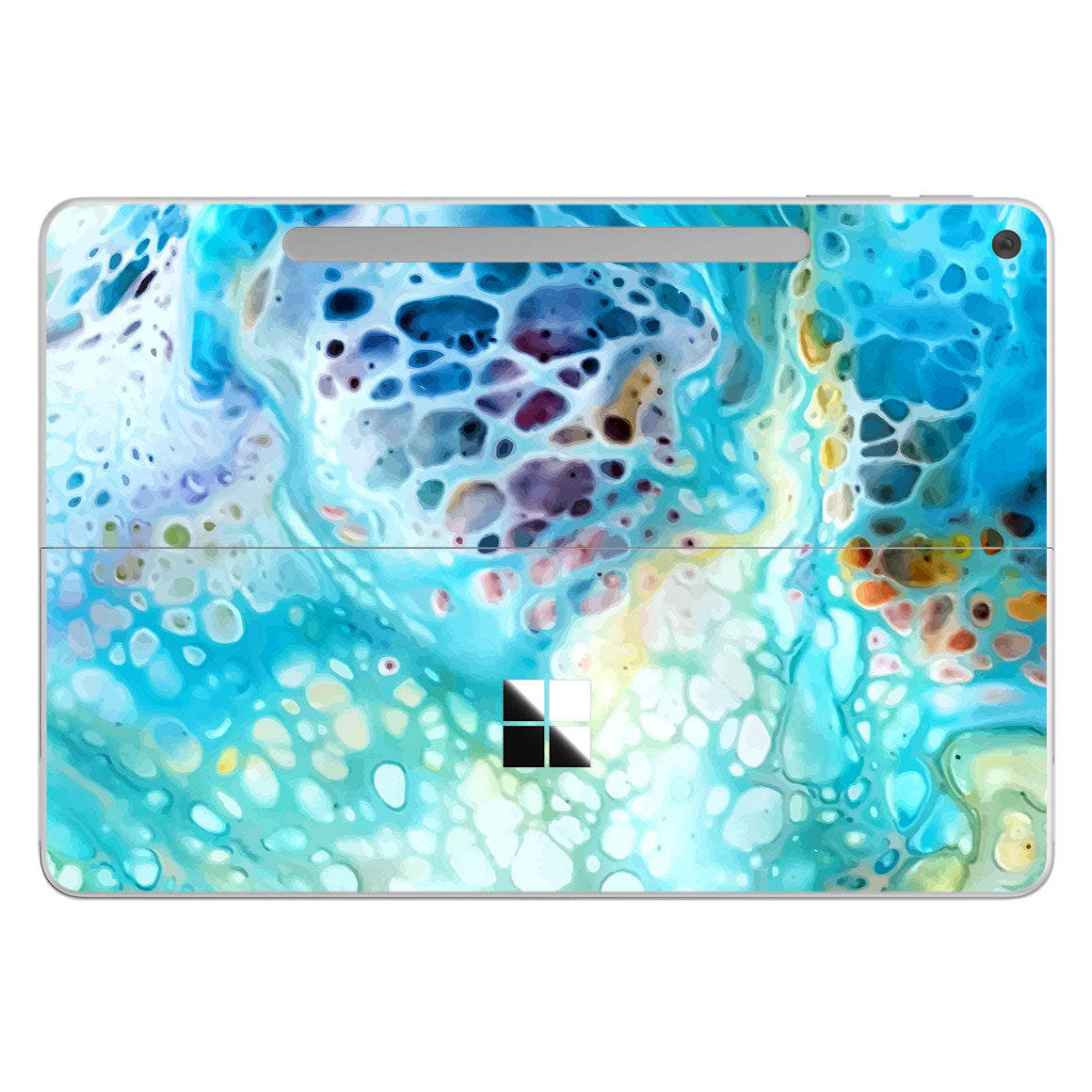 Surface Pro 12-inch Oil Paint Series Arctic Waves Skin