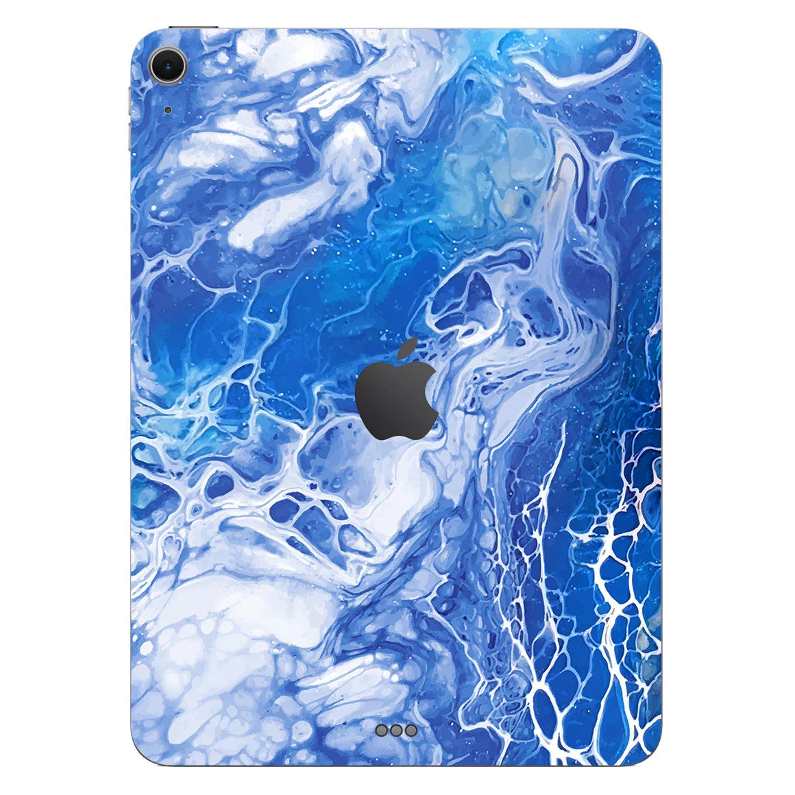 iPad Air 11" M3 Oil Paint Series Blue Waves Skin