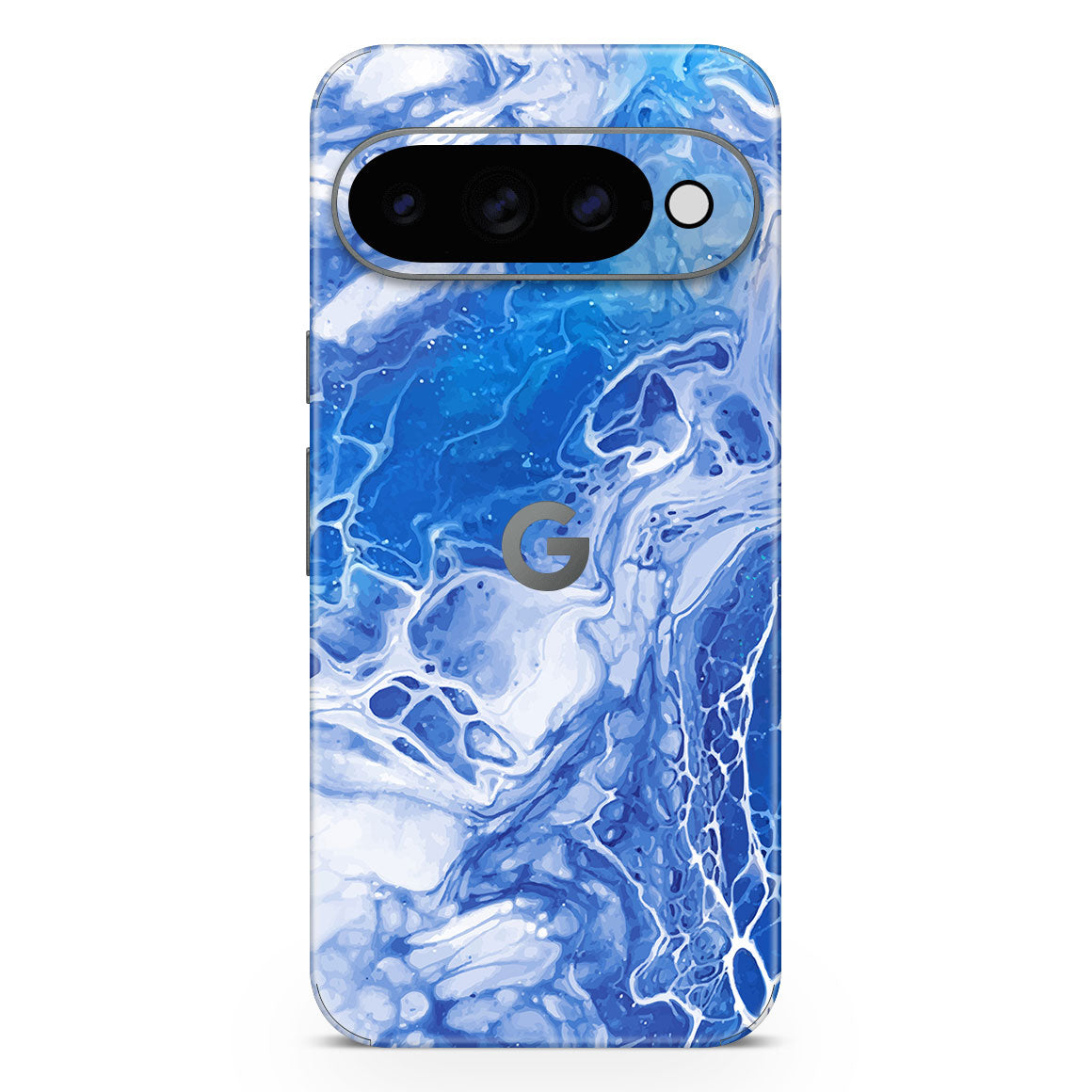 Pixel 11 Pro XL Oil Paint Series Blue Waves Skin