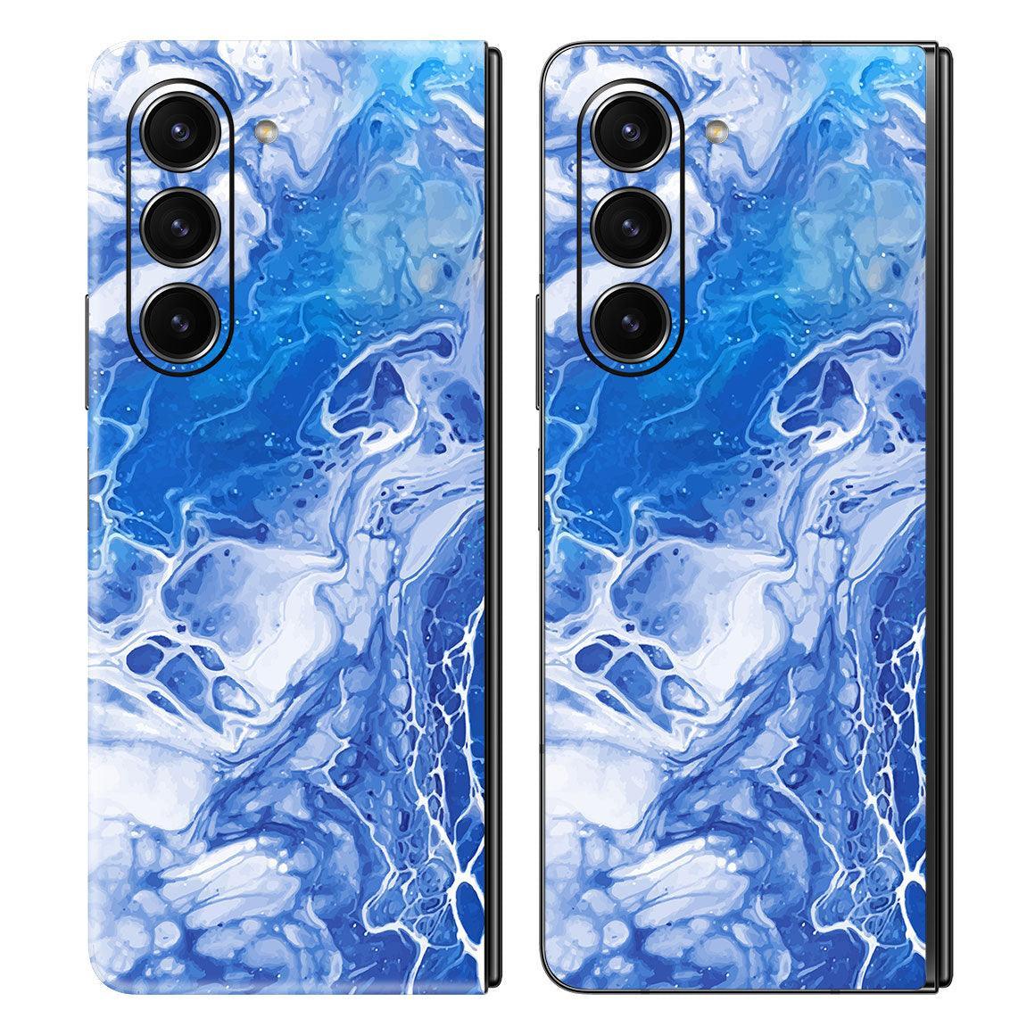 Galaxy Z Fold 5 Oil Paint Series Skins - Slickwraps