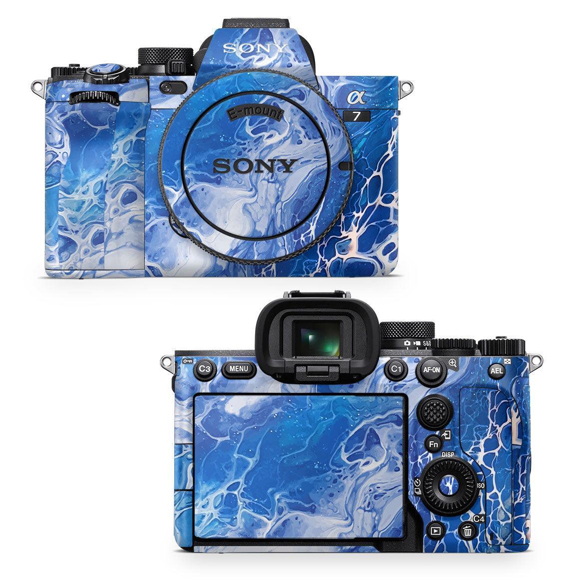 Sony A7 IV Mirrorless Camera Oil Paint Series Skins - Slickwraps