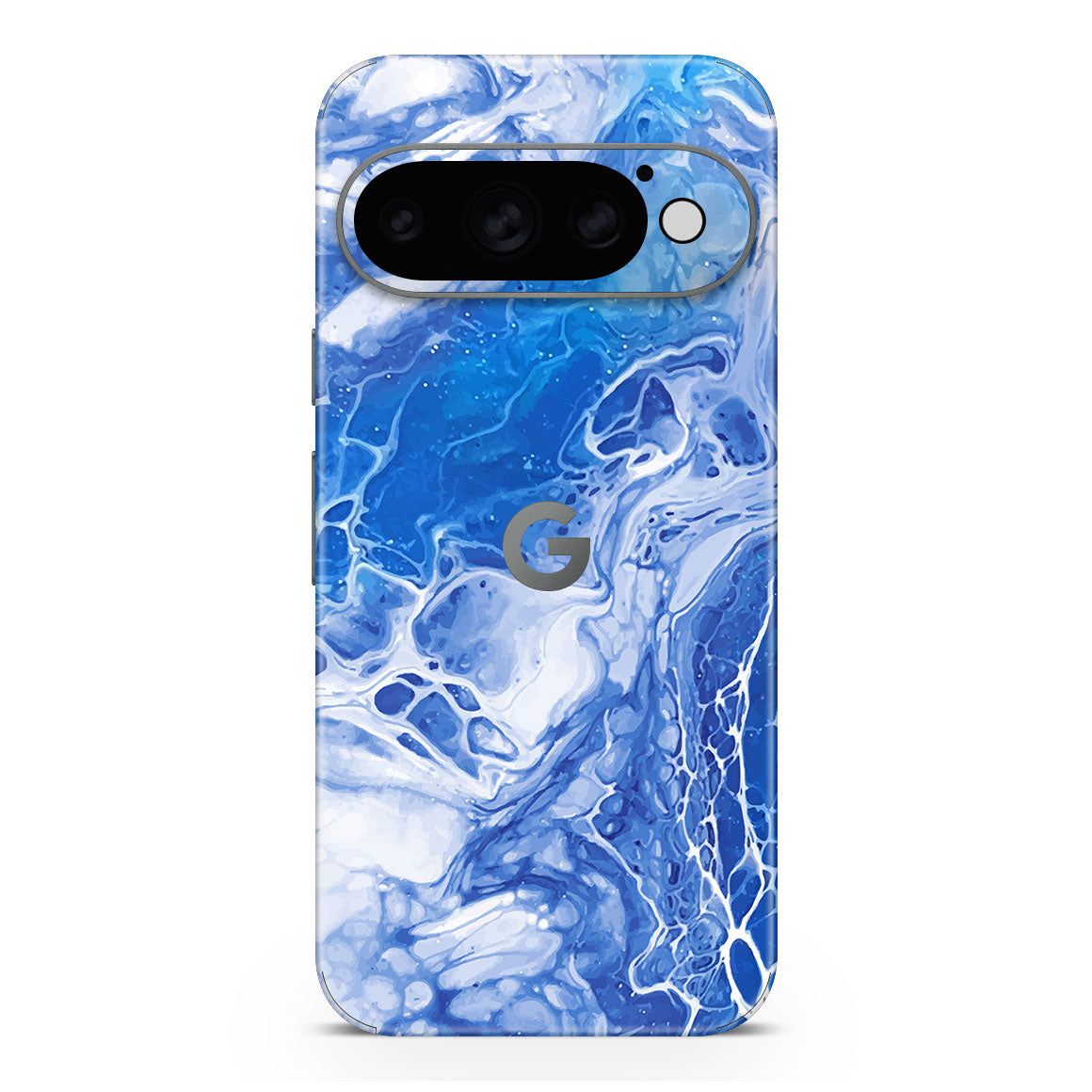 Pixel 11 Pro Oil Paint Series Blue Waves Skin