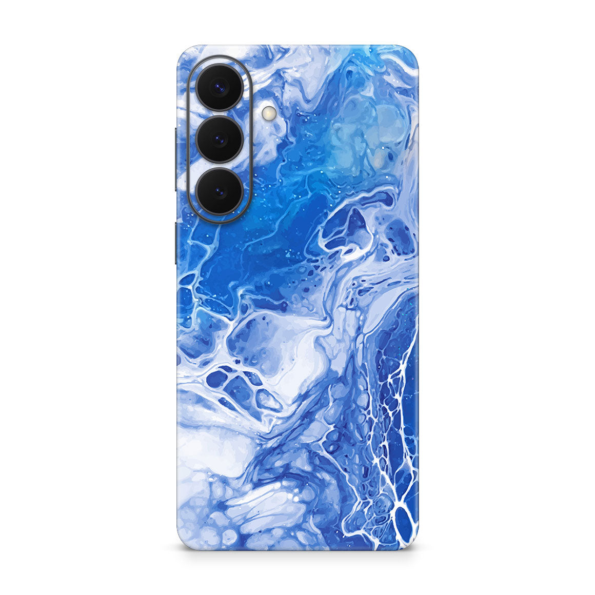 Galaxy S26 Plus Oil Paint Series Blue Waves Skin