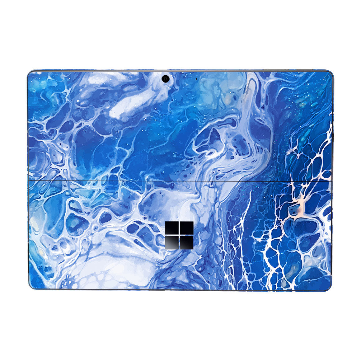 Surface Pro 11 Oil Paint Series Blue Waves Skin