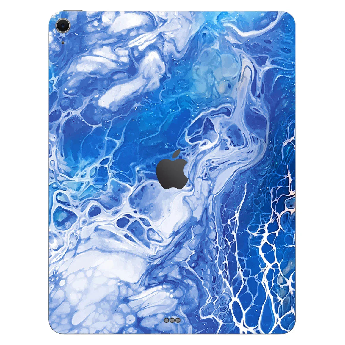 iPad Air 13" M2 Oil Paint Series Blue Waves Skin