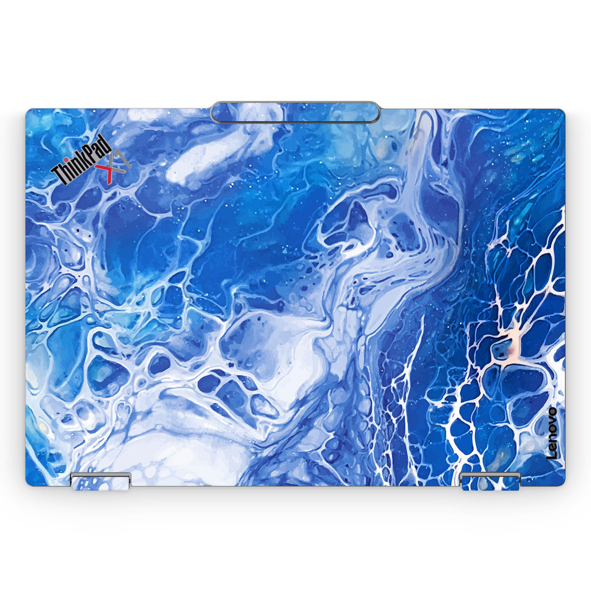Lenovo ThinkPad X1 2-in-1 Gen 11 Oil Paint Series Blue Waves Skin
