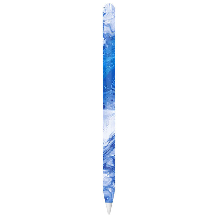 Apple Pencil (USB-C) Oil Paint Series Blue Waves Skin