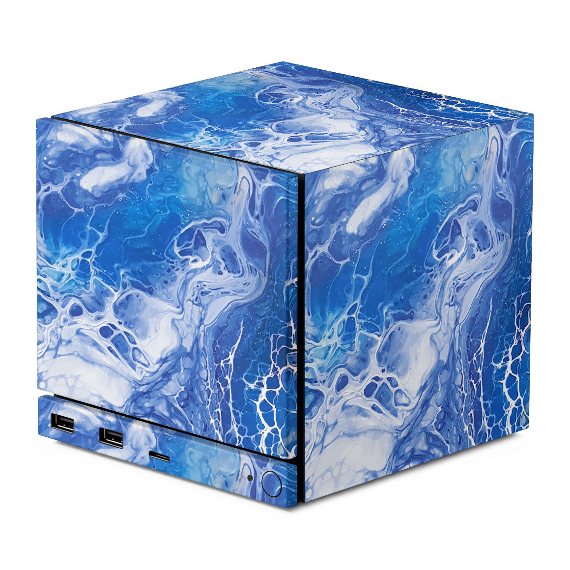 Steam Machine Oil Paint Series Blue Waves Skin