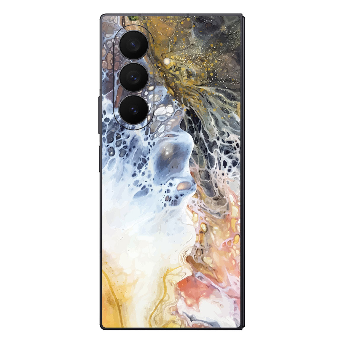 Galaxy Z Fold 7 Oil Paint Series Coastline Skin