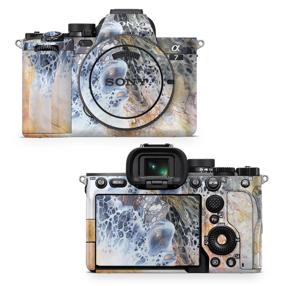 Sony A7 IV Mirrorless Camera Oil Paint Series Skins - Slickwraps
