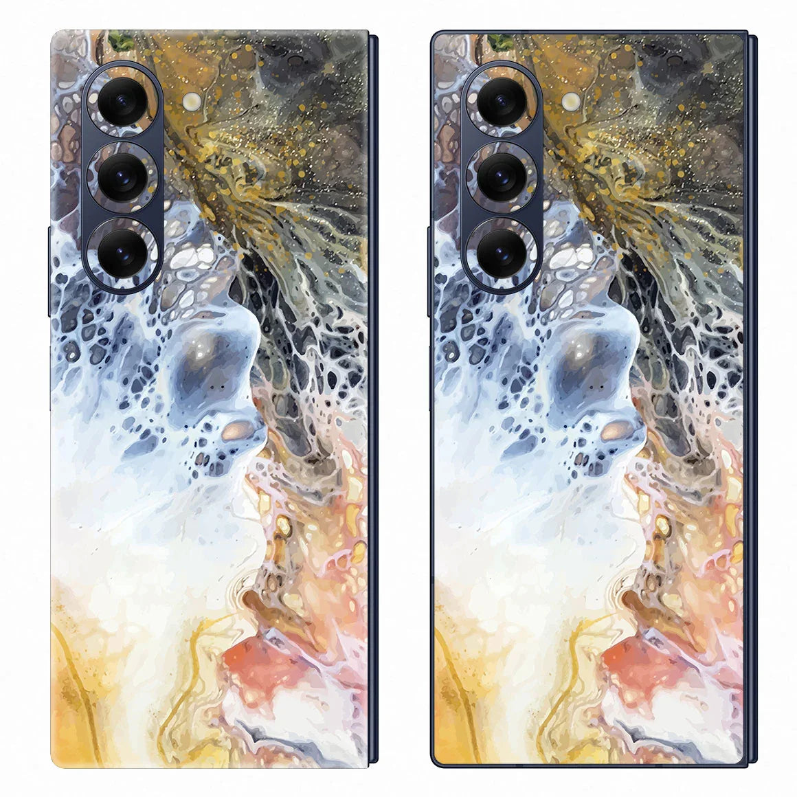 Galaxy Z Fold 6 Oil Paint Series Coastline Skin
