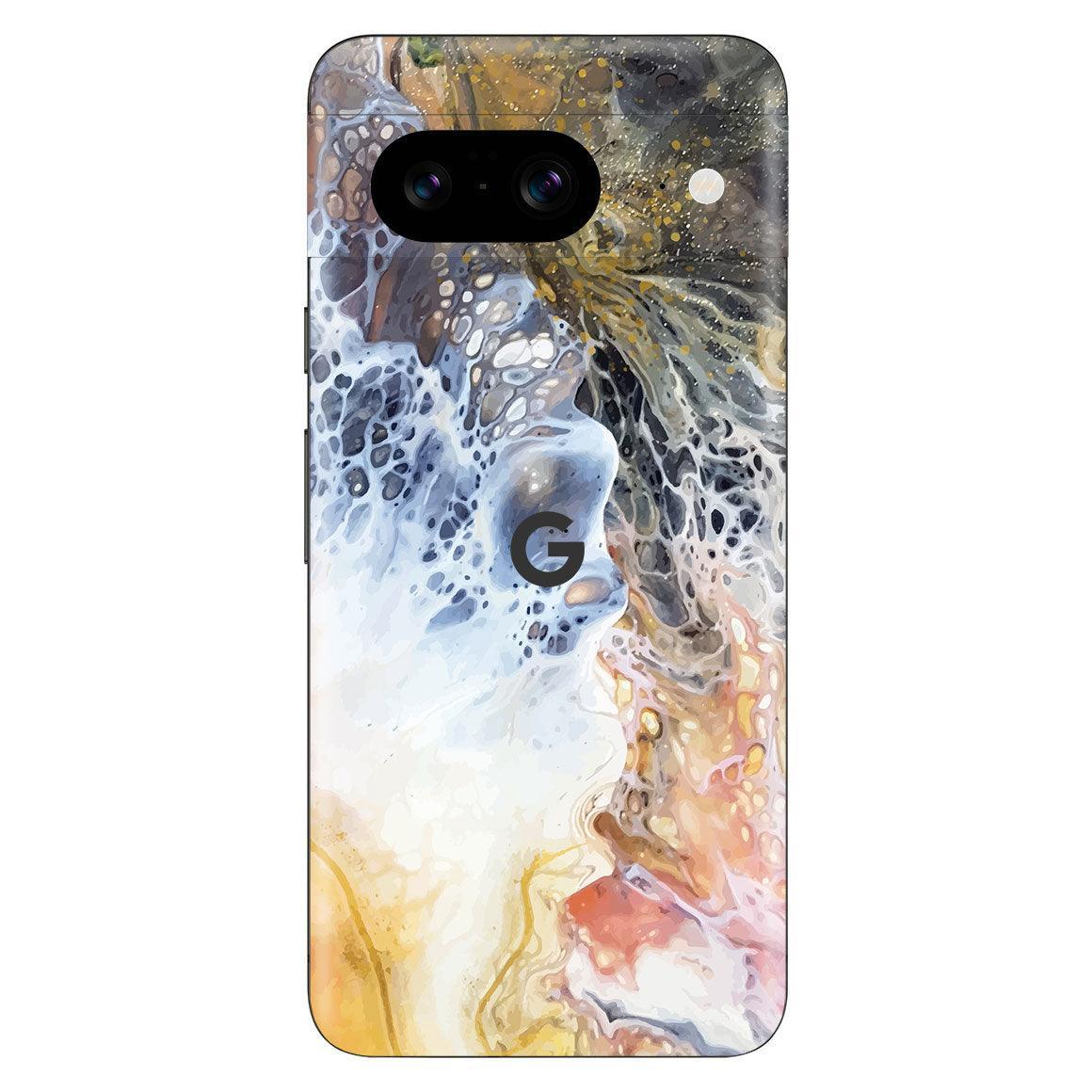 Google Pixel 8 Oil Paint Series Skins - Slickwraps