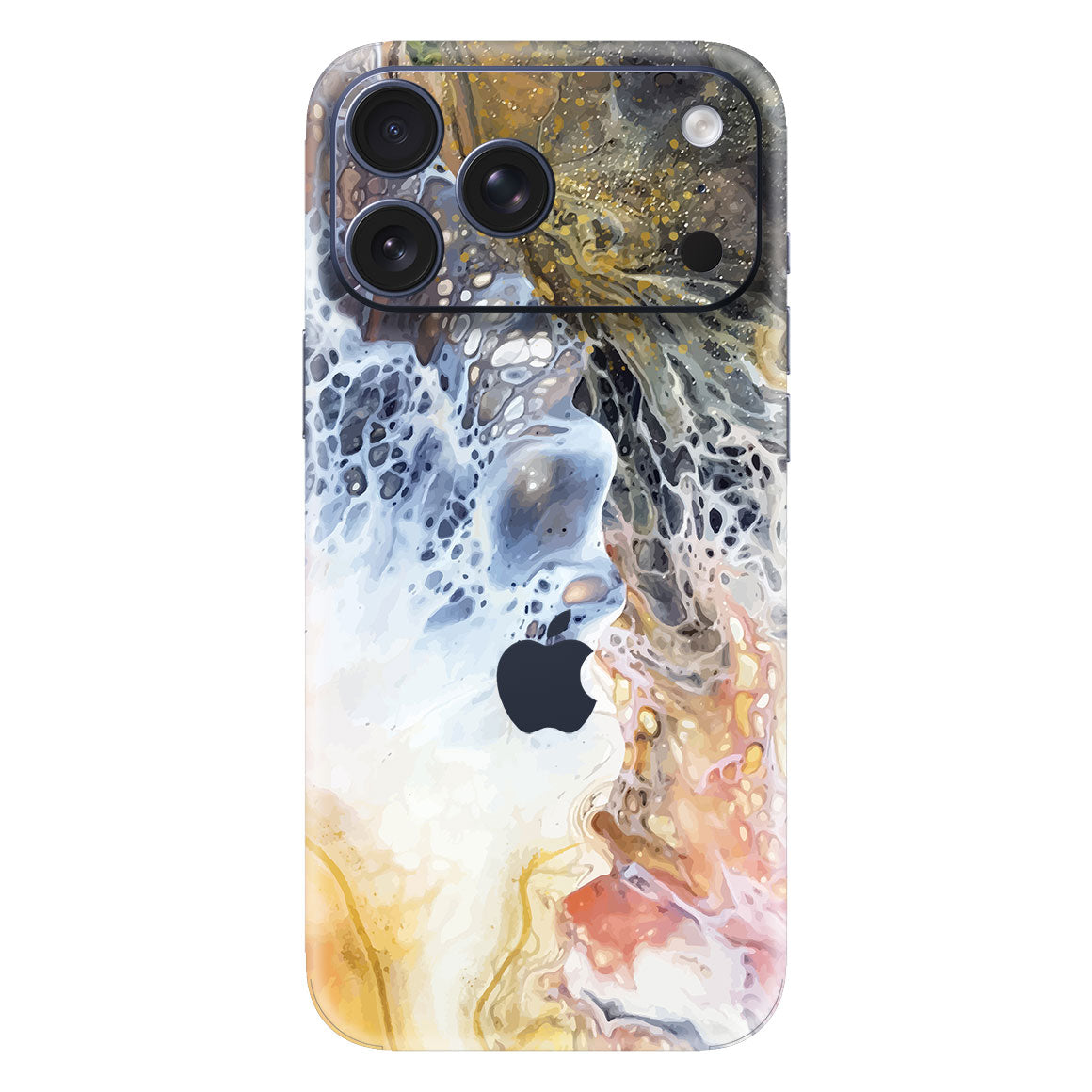 iPhone 17 Pro Max Oil Paint Skins | 2 Full Sets – Slickwraps