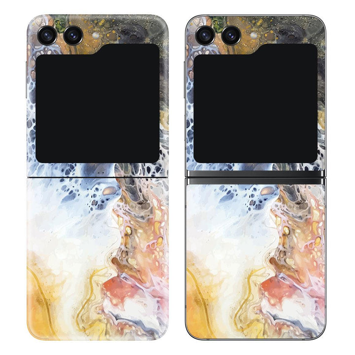 Galaxy Z Flip 5 Oil Paint Series Coastline Skin