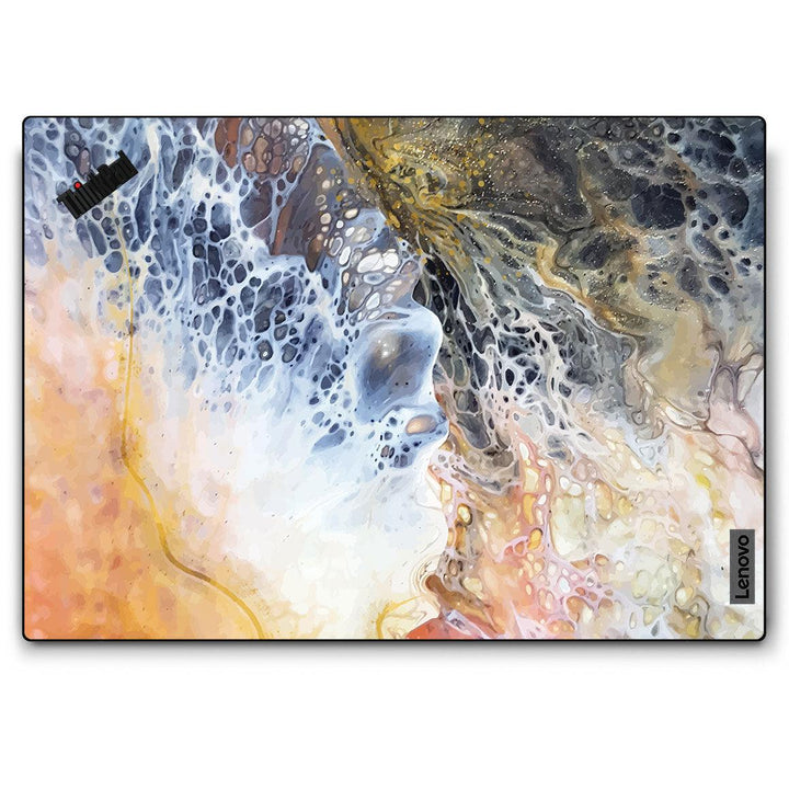 Lenovo ThinkPad P1 Gen 4 Oil Paint Series Coastline Skin
