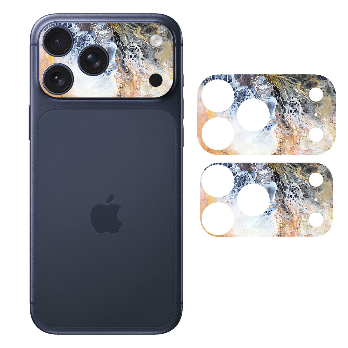 iPhone 17 Pro Max Camera Bar (Plateau) Oil Paint Series Coastline