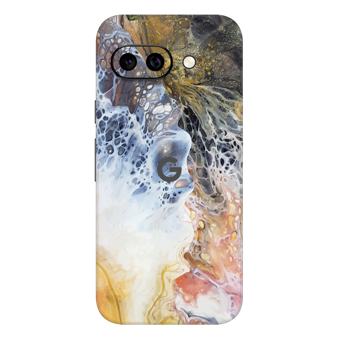Pixel 9a Oil Paint Series Coastline Skin