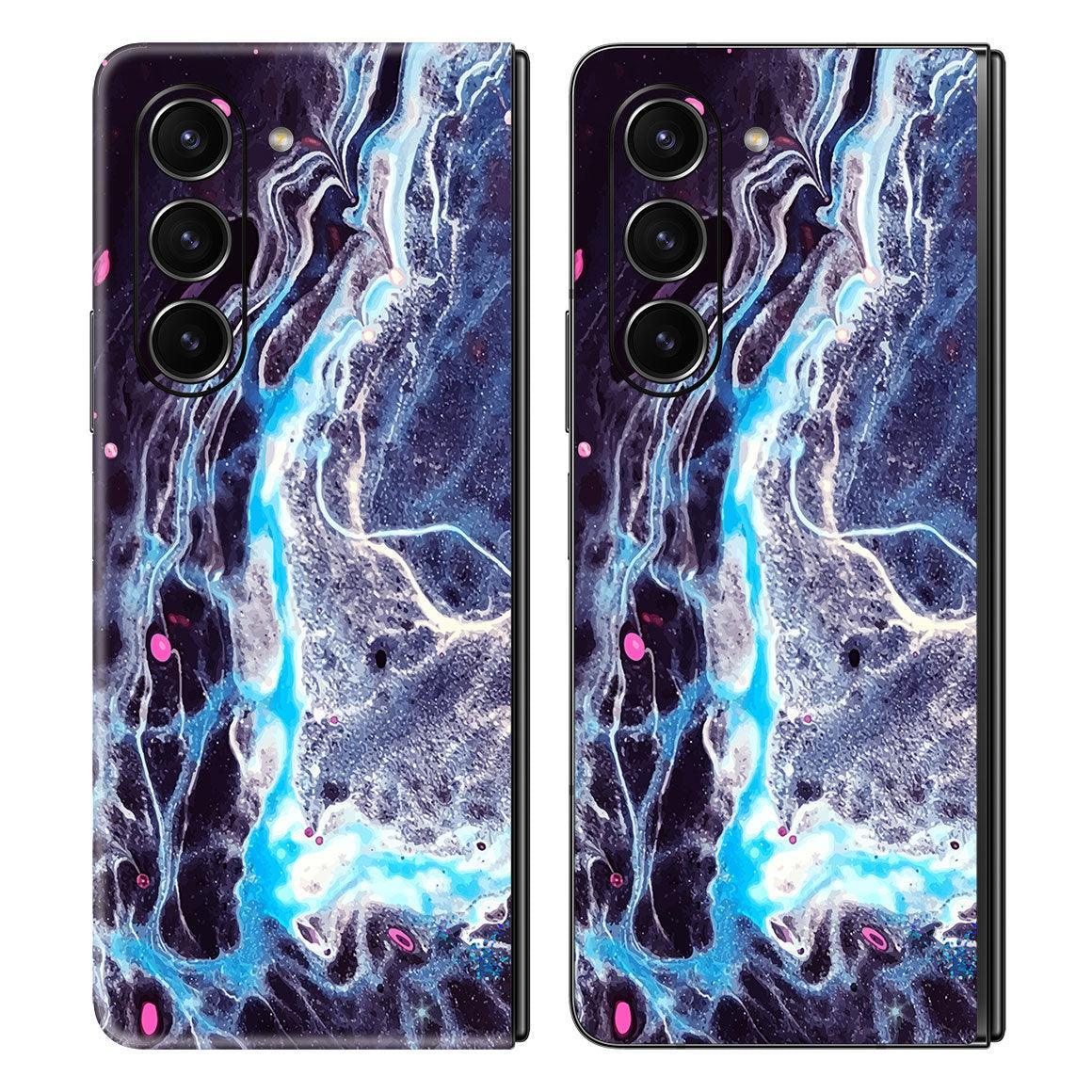 Galaxy Z Fold 5 Oil Paint Series Skins - Slickwraps