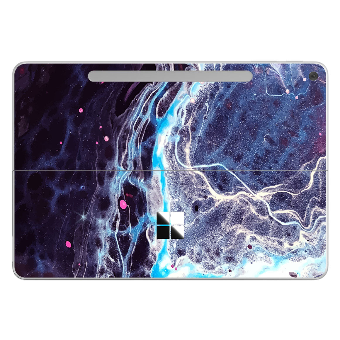 Surface Pro 12-inch Oil Paint Series Dark Waves Skin