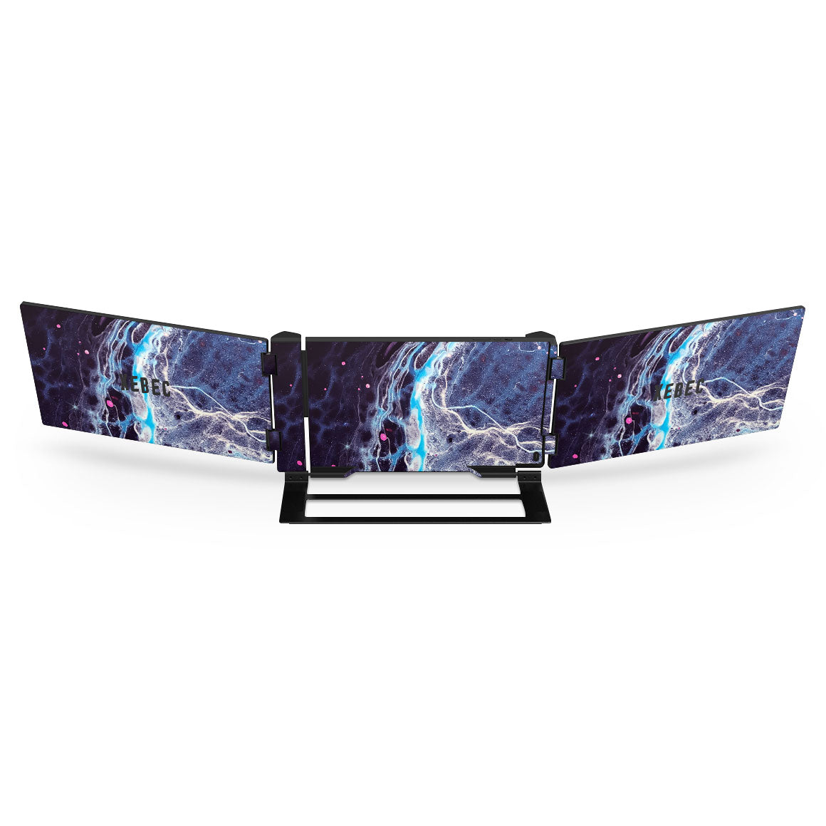 Xebec Tri-Screen Oil Paint Series Dark Waves Skin