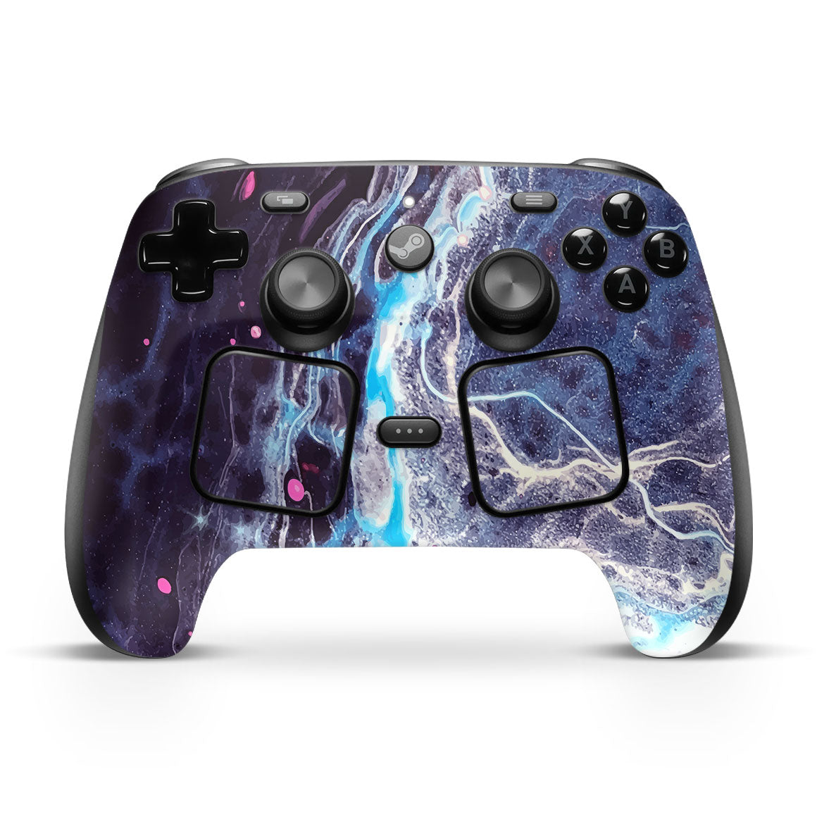 Steam Controller Oil Paint Series Dark Waves Skin