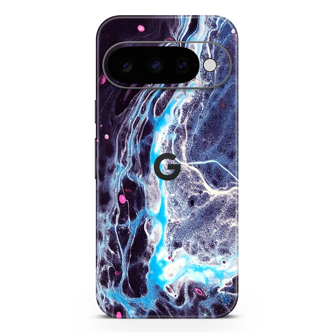 Pixel 11 Oil Paint Series Dark Waves Skin