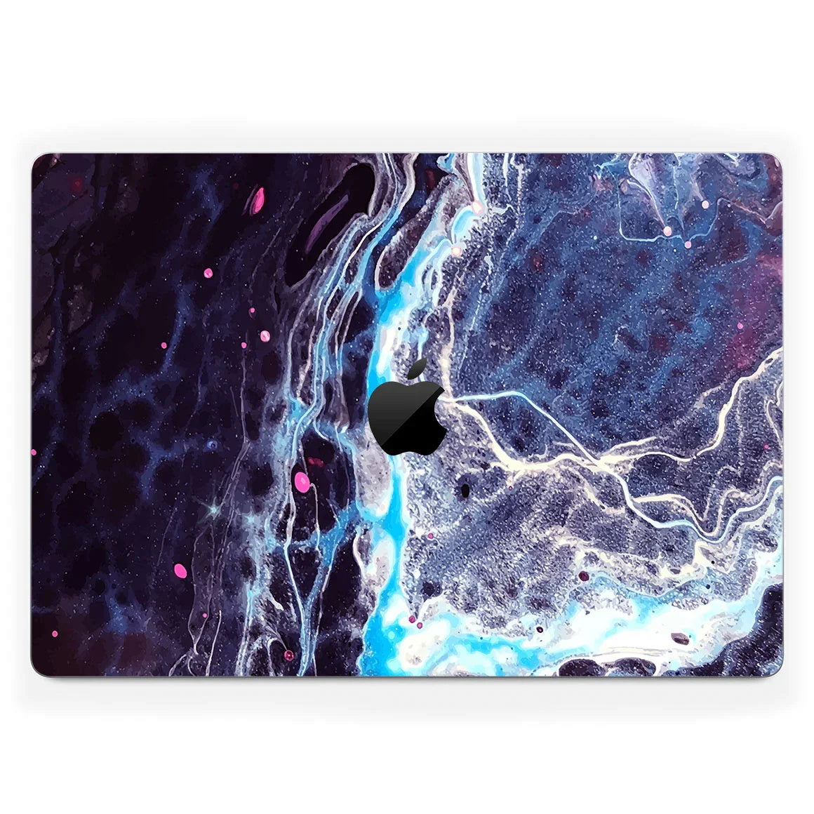 MacBook Pro 16" (2024 M4) Oil Paint Series Dark Waves Skin