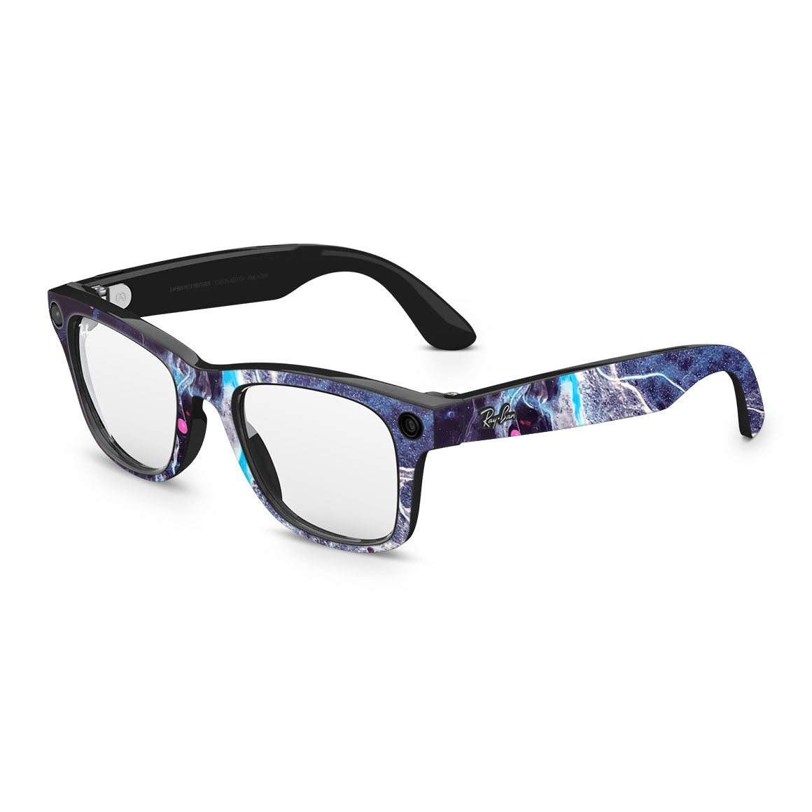 Ray-Ban Meta Wayfarer Oil Paint Series Dark Waves Skin