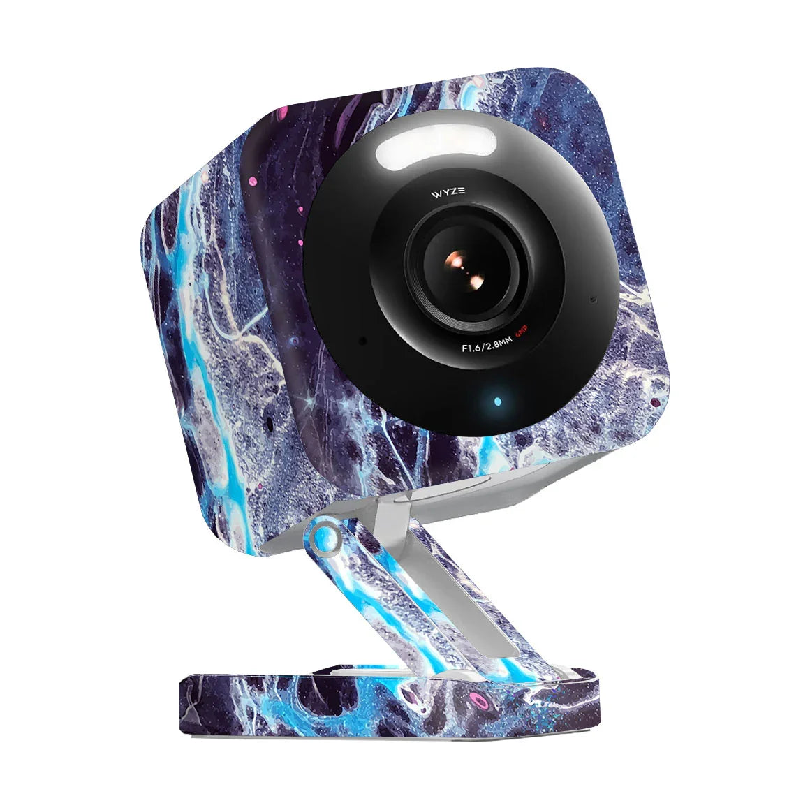 Wyze Cam v4 Oil Paint Series Dark Waves Skin