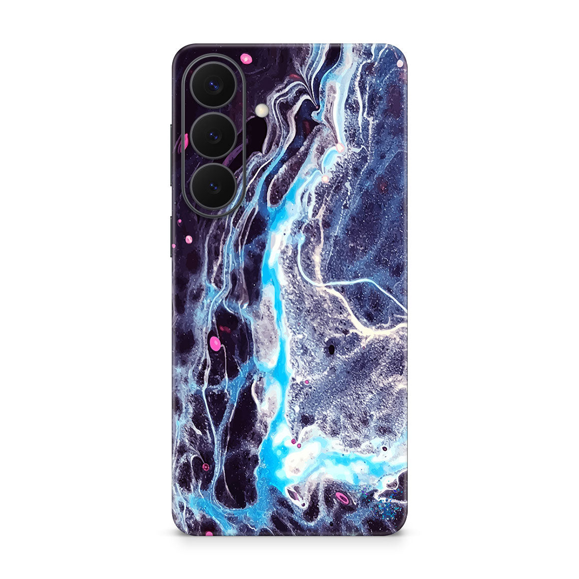 Galaxy S26 Plus Oil Paint Series Dark Waves Skin